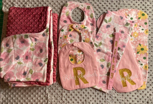 Baby Custom Blanket Set